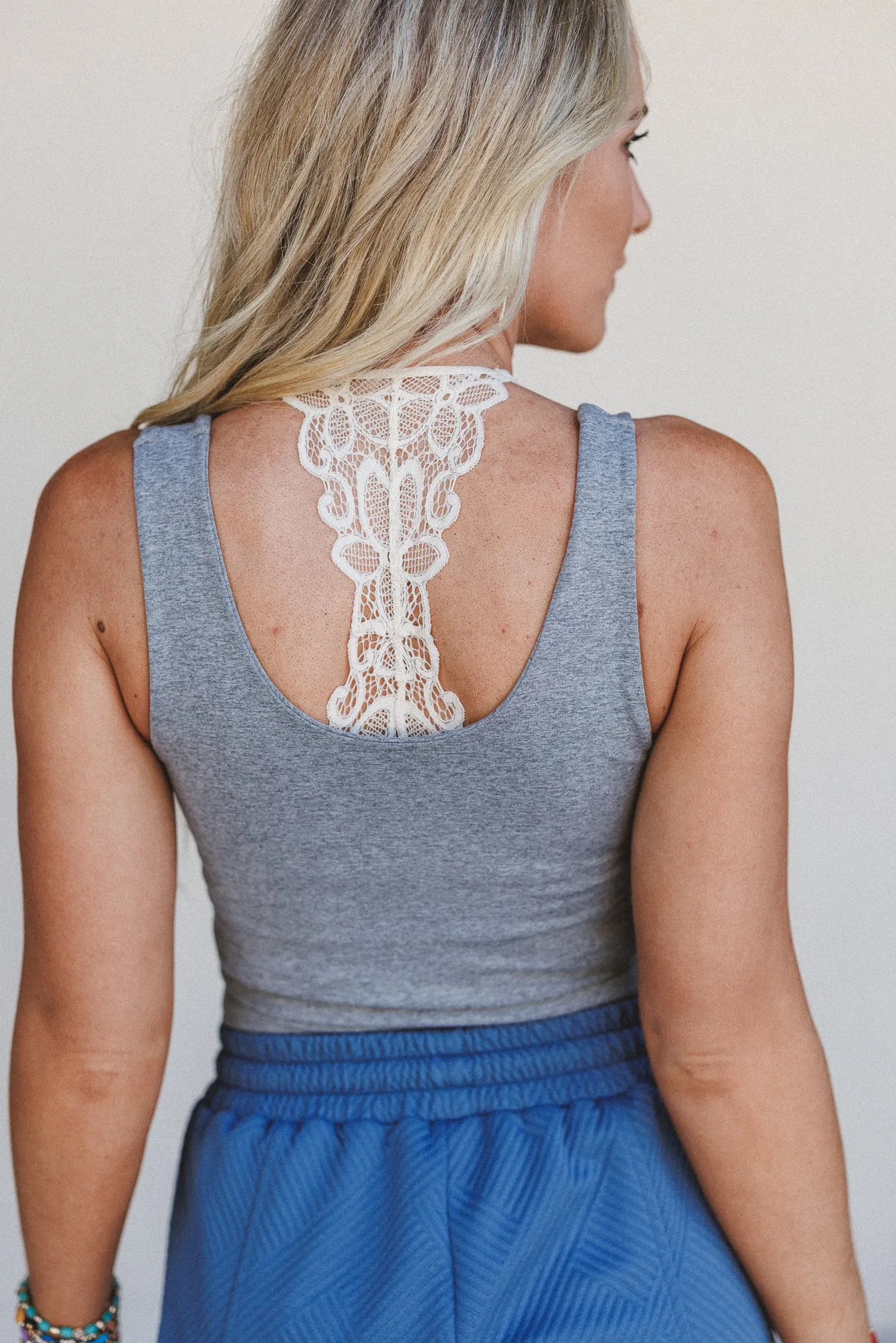 Wildly Simple Top - Heather Gray sold by Three Bird Nest product image thumbnail 2