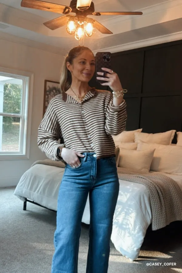 Day Trip Sweater - Brown sold by Three Bird Nest product image thumbnail 2