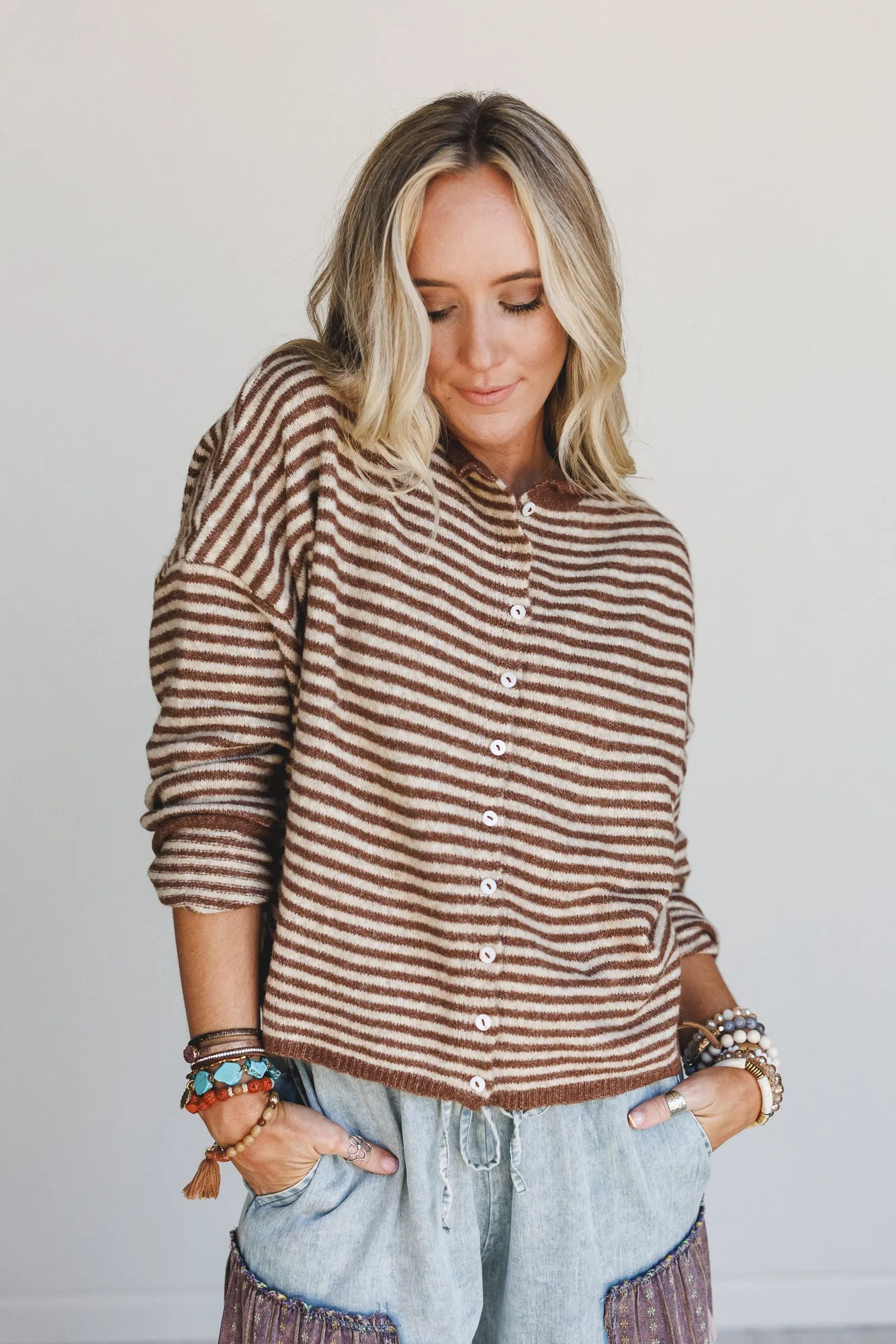Day Trip Sweater - Brown sold by Three Bird Nest