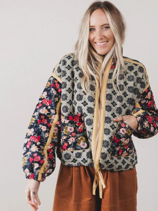 Desert Willow Jacket - Mustard sold by Three Bird Nest