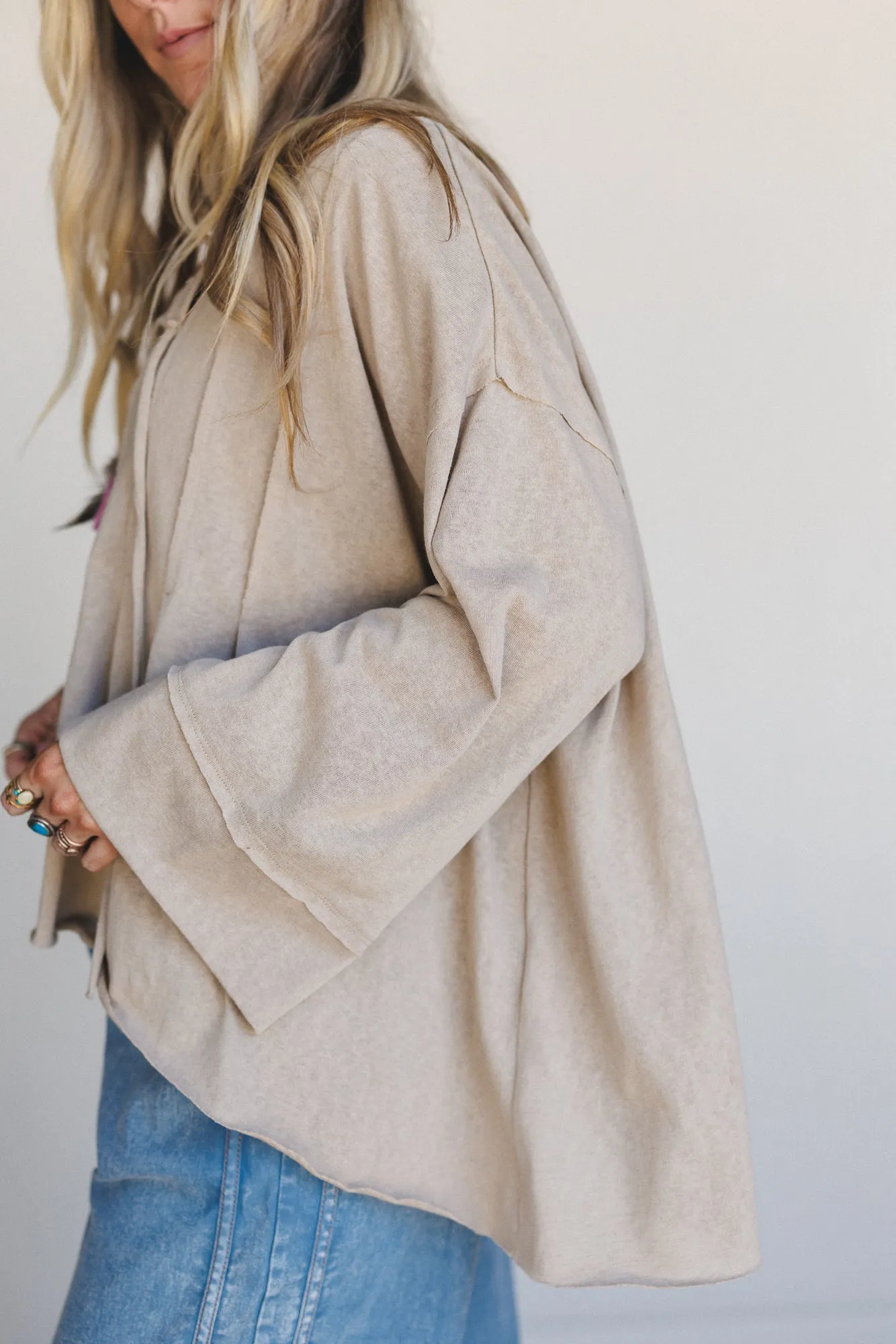 The Nest Isla Drift Top - Mocha sold by Three Bird Nest product image thumbnail 2