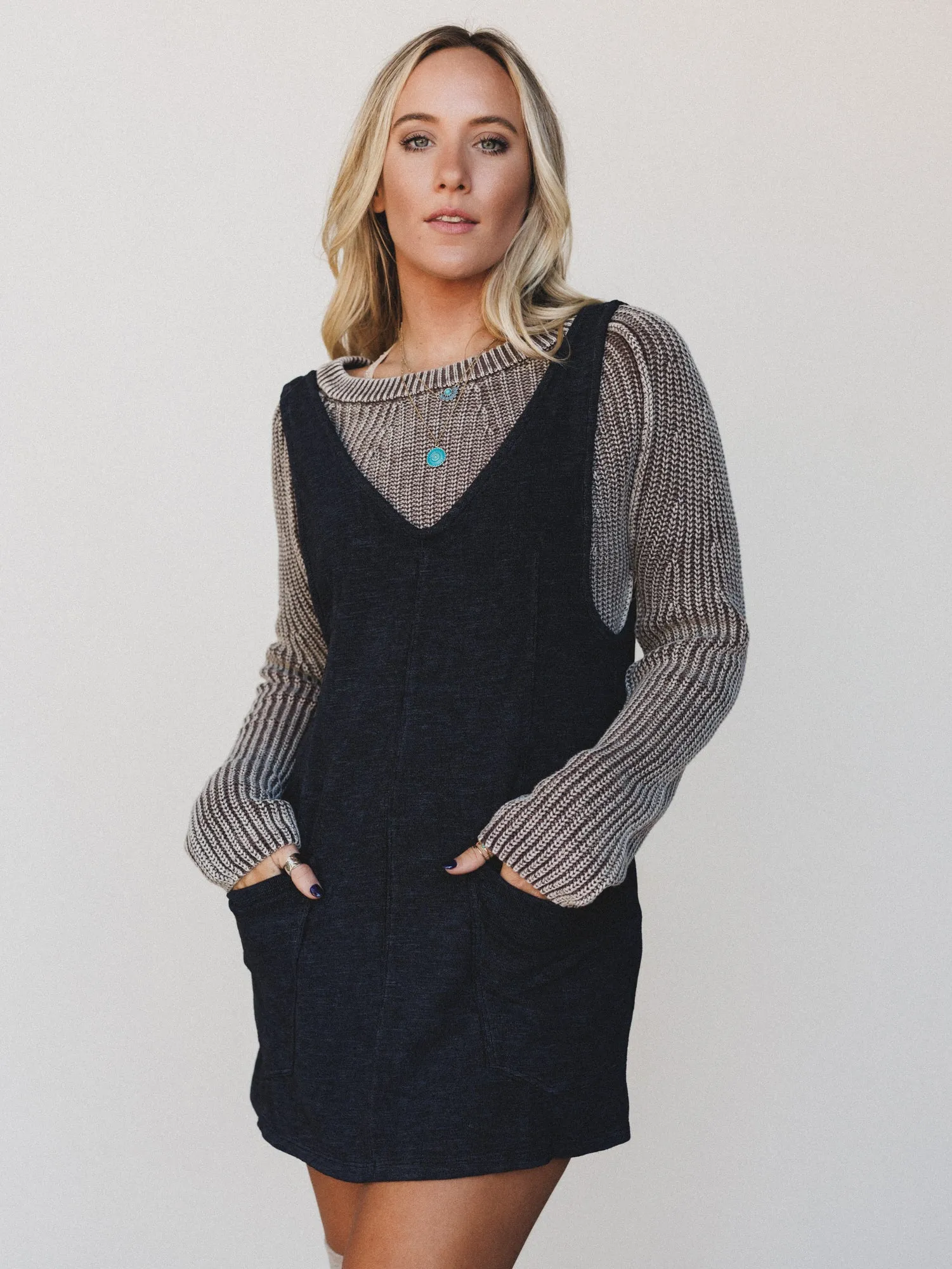 Juniper Skies Dress - Black sold by Three Bird Nest
