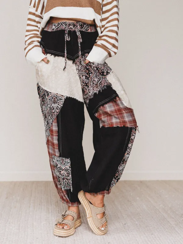 Kolton Wide Leg Pants - Black sold by Three Bird Nest