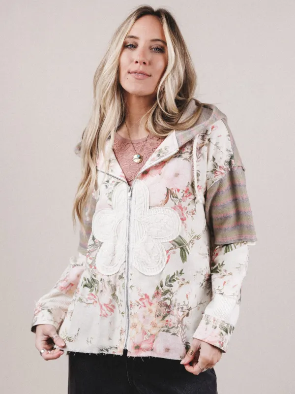 Valley Dust Jacket - Cream sold by Three Bird Nest