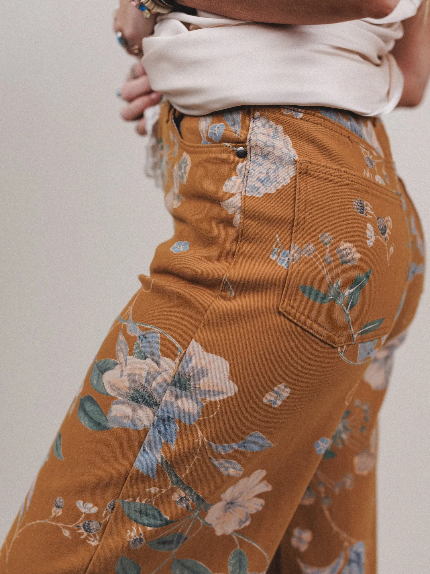 Boho Eclipse Pants - Camel sold by Three Bird Nest product image thumbnail 3