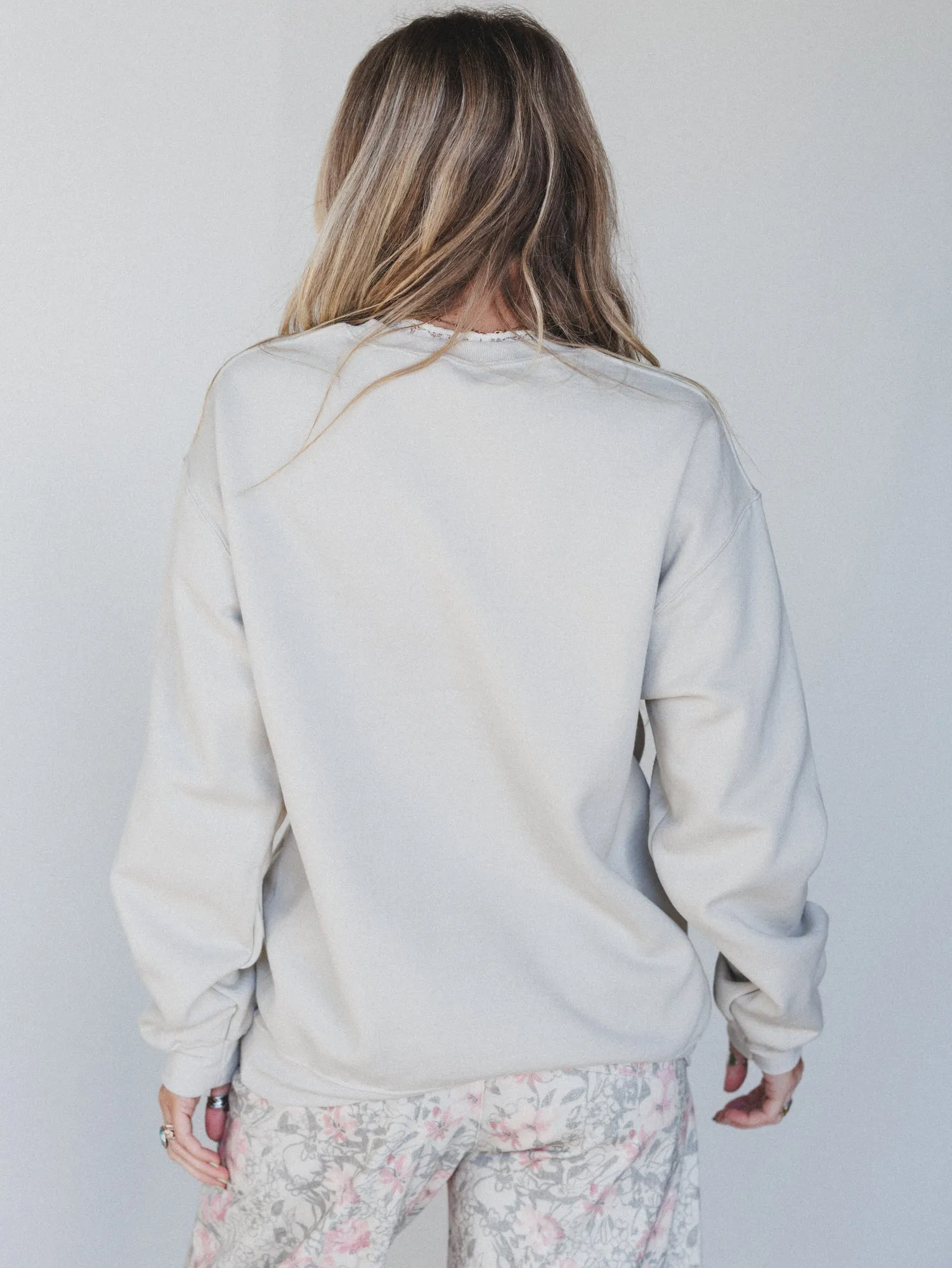 The Nest Spirit Of The Wild Sweatshirt - Sand sold by Three Bird Nest product image thumbnail 4