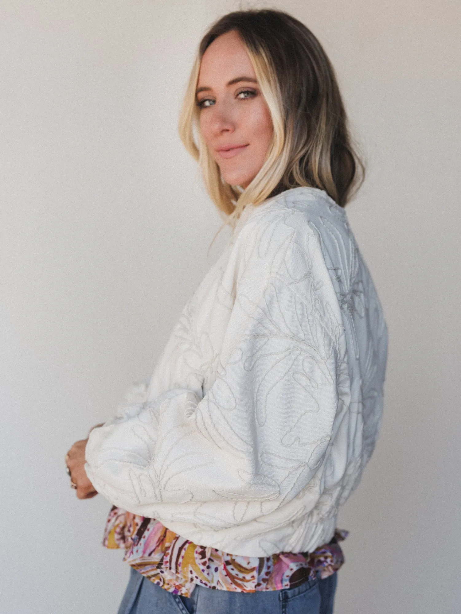 In The Details Jacket - Beige sold by Three Bird Nest product image thumbnail 3