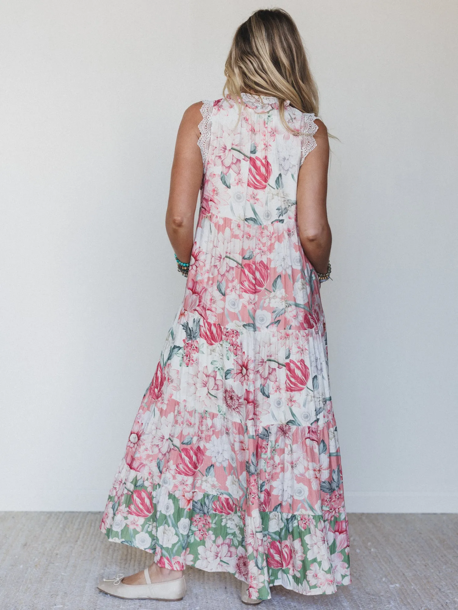 Zeya Floral Maxi Dress - Floral Multi sold by Three Bird Nest product image thumbnail 5