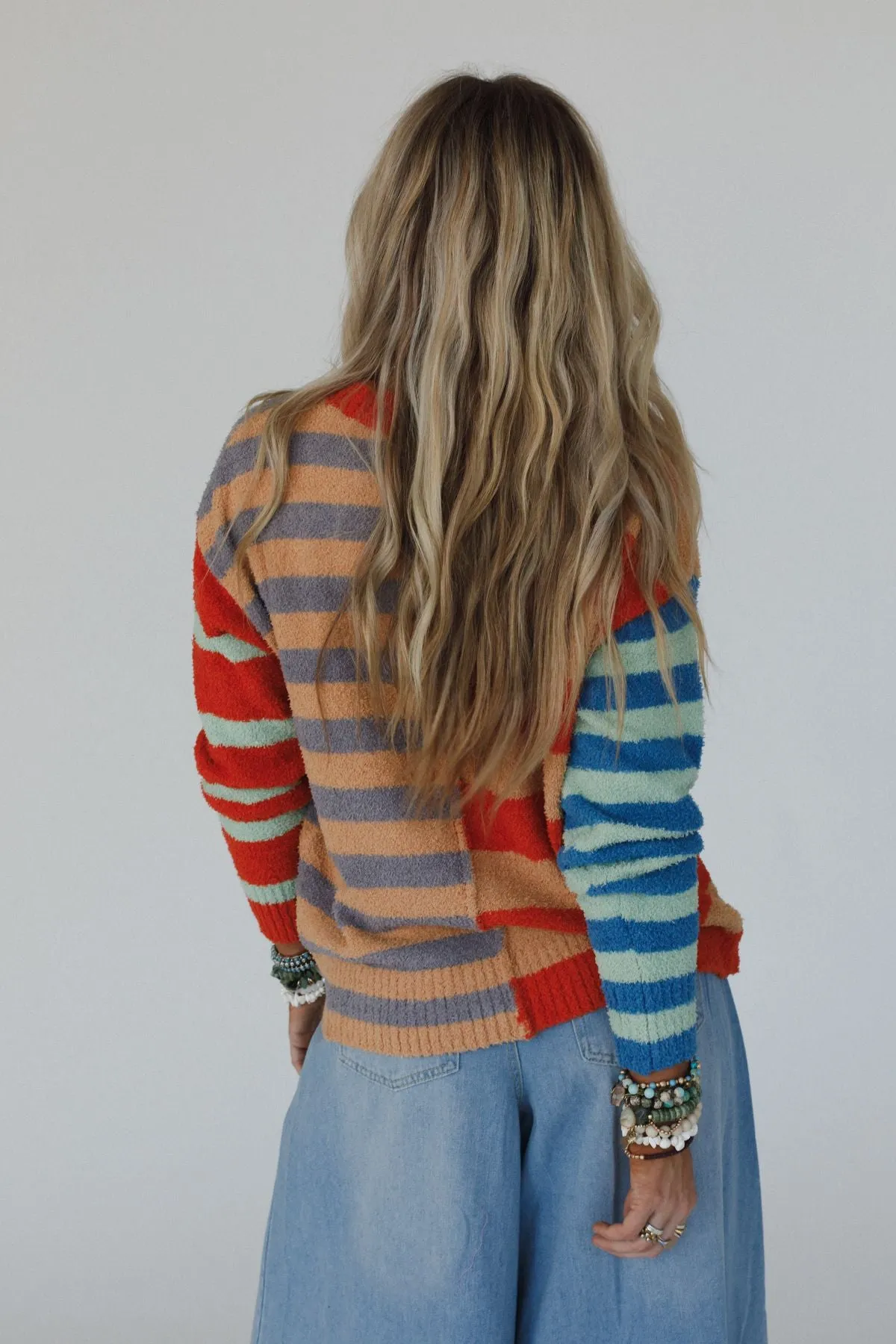 Dulcie Striped Sweater - Camel sold by Three Bird Nest product image thumbnail 4