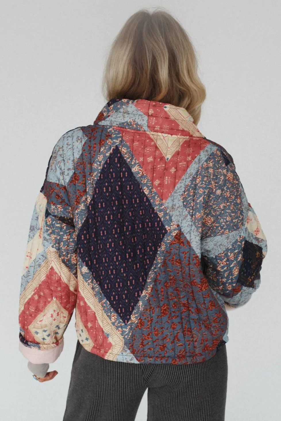 Secret Haven Quilted Jacket - Multi sold by Three Bird Nest product image thumbnail 2