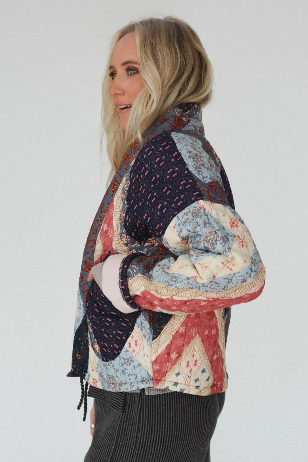 Secret Haven Quilted Jacket - Multi sold by Three Bird Nest product image thumbnail 5