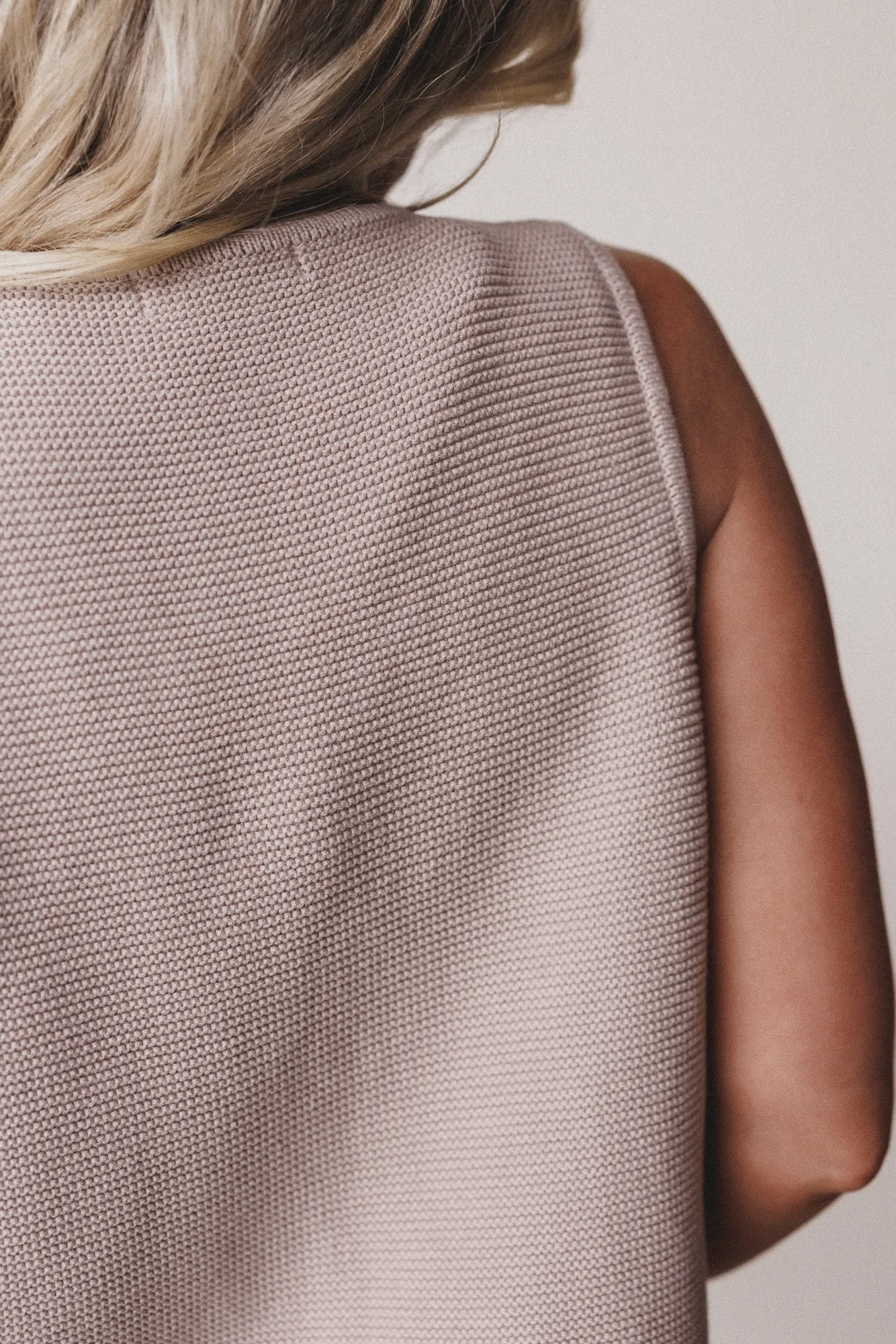 Bare Drift Sweater Vest - Mocha sold by Three Bird Nest product image thumbnail 3