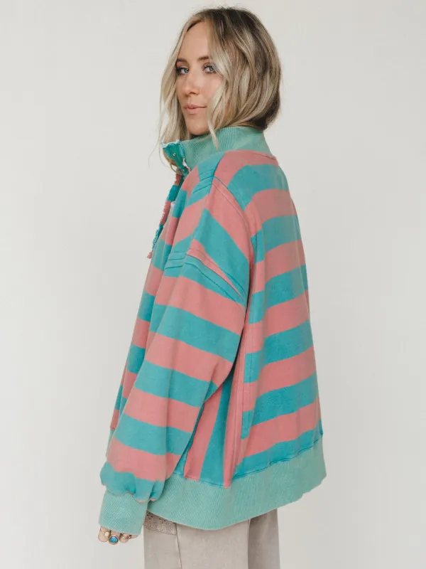 Kind Heart Pullover - Jade made by easel