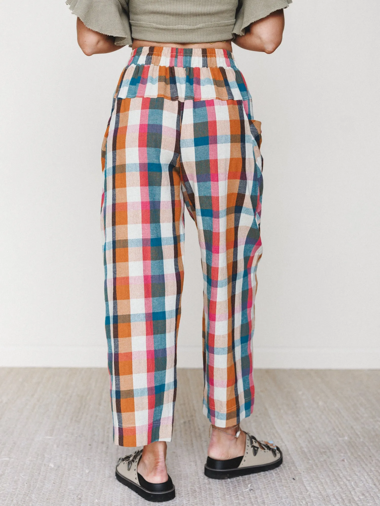 Wild Roams Pants - Rose Teal sold by Three Bird Nest product image thumbnail 5