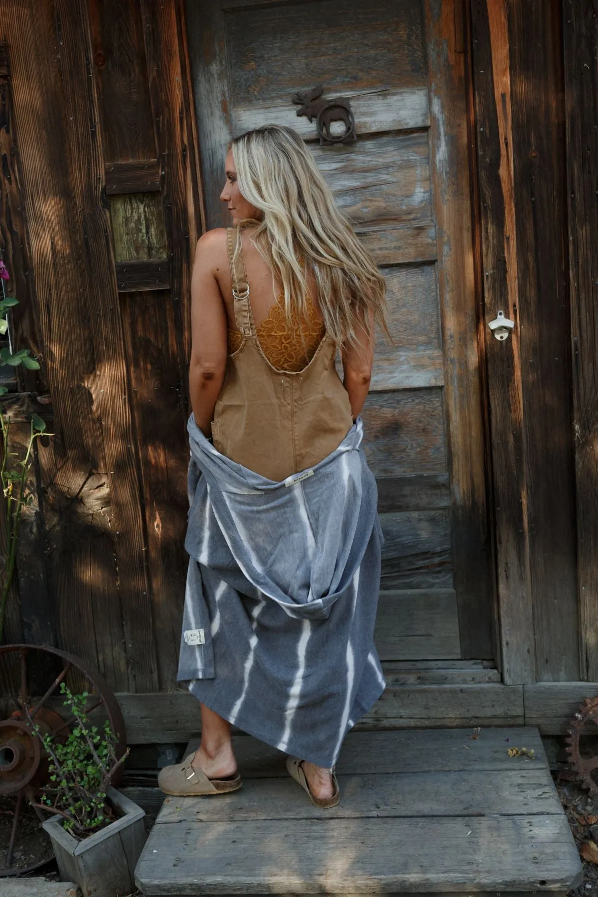 Jordyn Romper - Camel sold by Three Bird Nest product image thumbnail 5