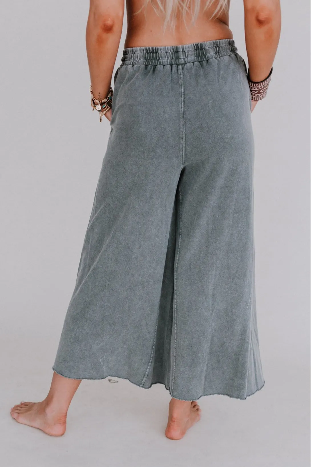 Relaxing Robin Wide Leg Pant - Ash sold by Three Bird Nest product image thumbnail 4