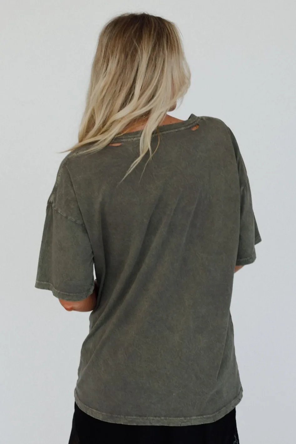 Tiger Moon Graphic Tee - Iron sold by Three Bird Nest product image thumbnail 5