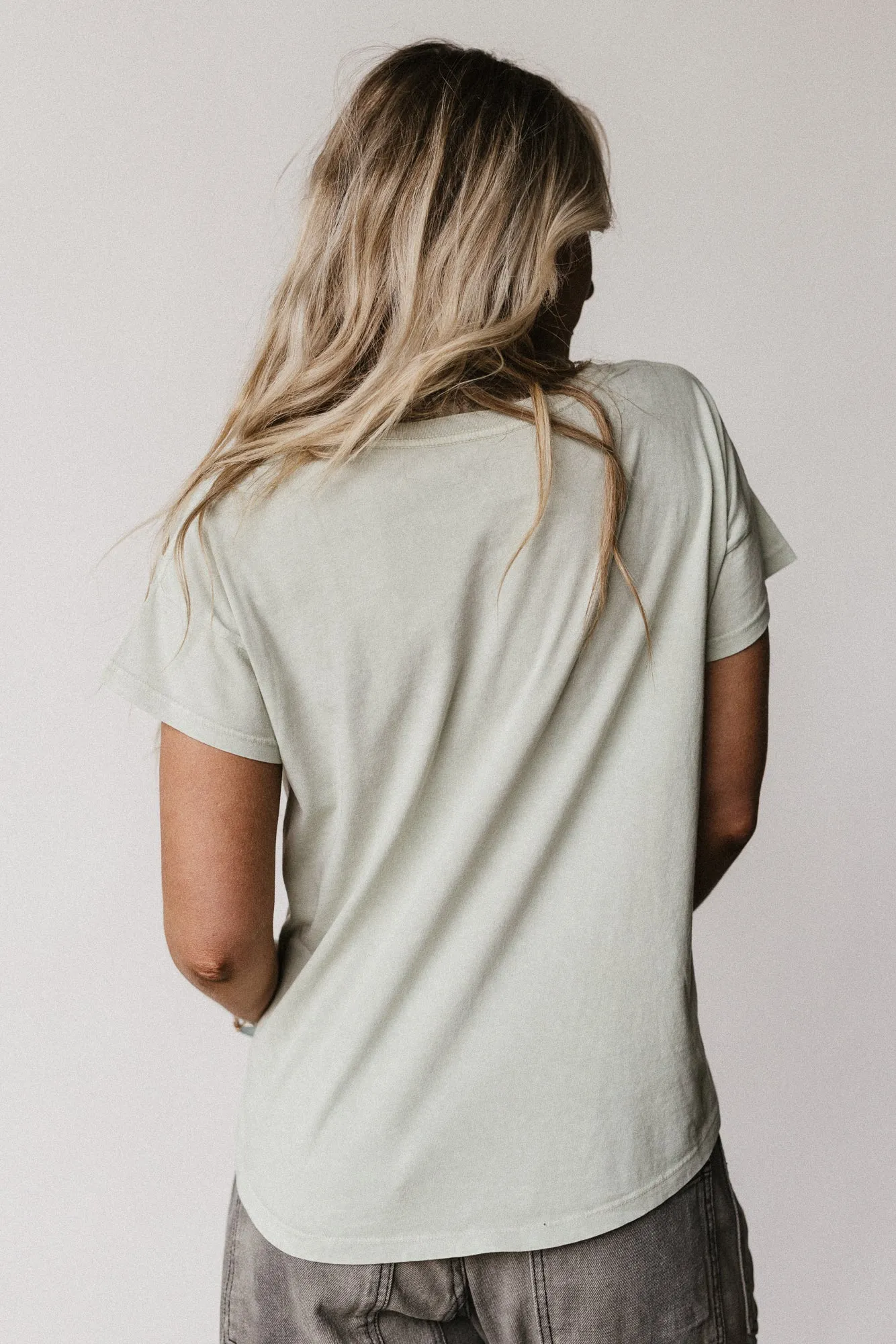 Starry Tiger Graphic Tee - Sage sold by Three Bird Nest product image thumbnail 5