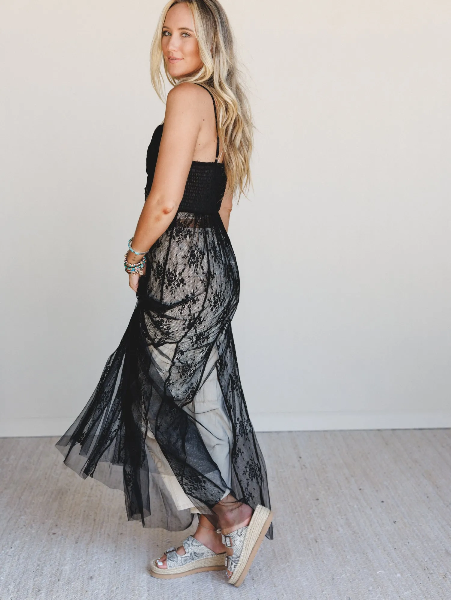 Daydream Notes Dress - Black sold by Three Bird Nest product image thumbnail 2