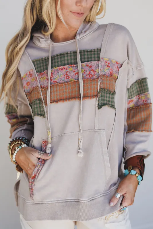 Wanderwest Hoodie Pullover - Taupe sold by Three Bird Nest