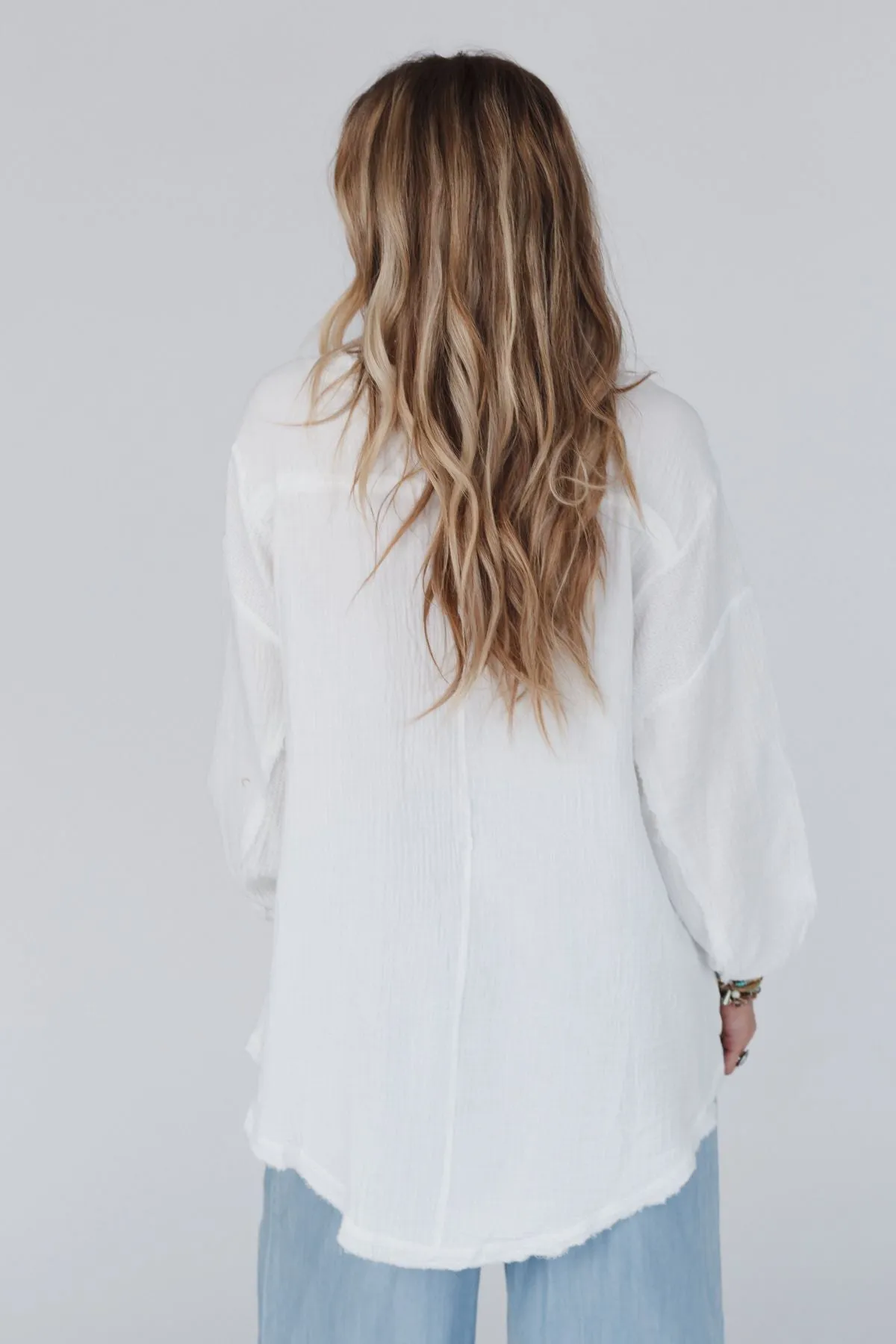 Daydream Tunic - Off White sold by Three Bird Nest product image thumbnail 3