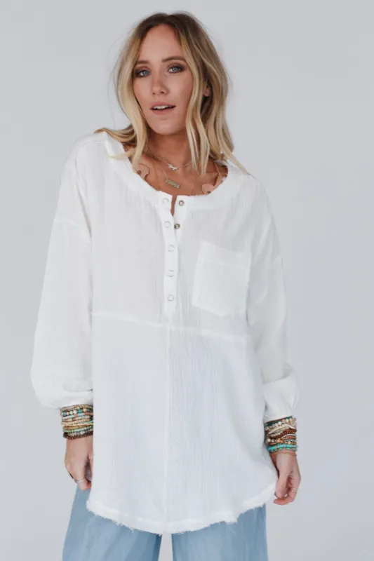 Daydream Tunic - Off White made by Promesa