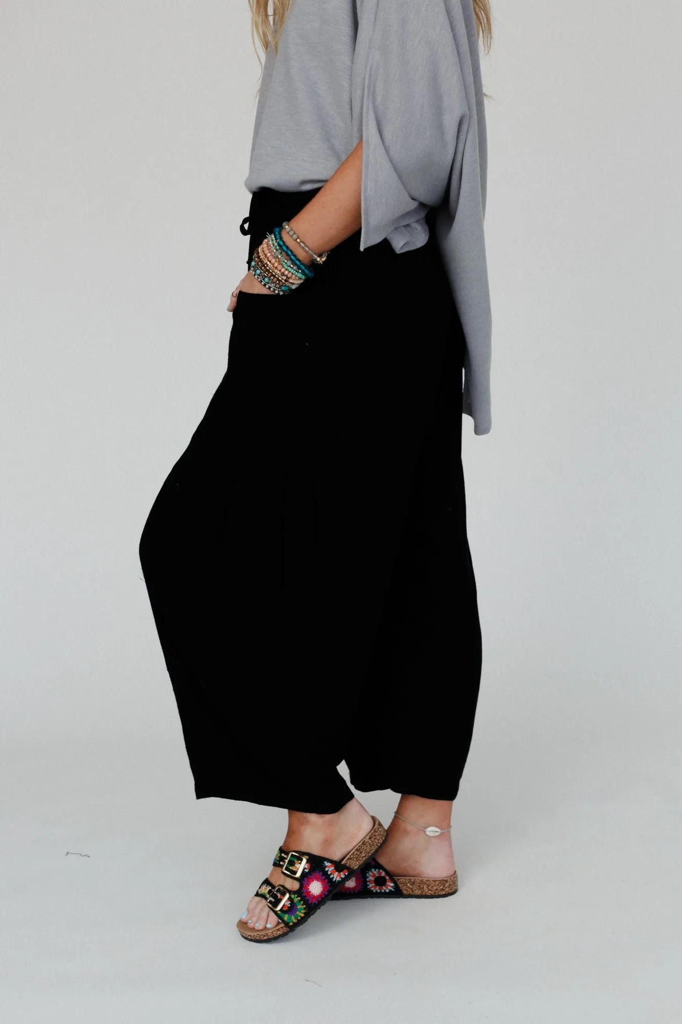 Blissful Drifter Pants - Black sold by Three Bird Nest product image thumbnail 2