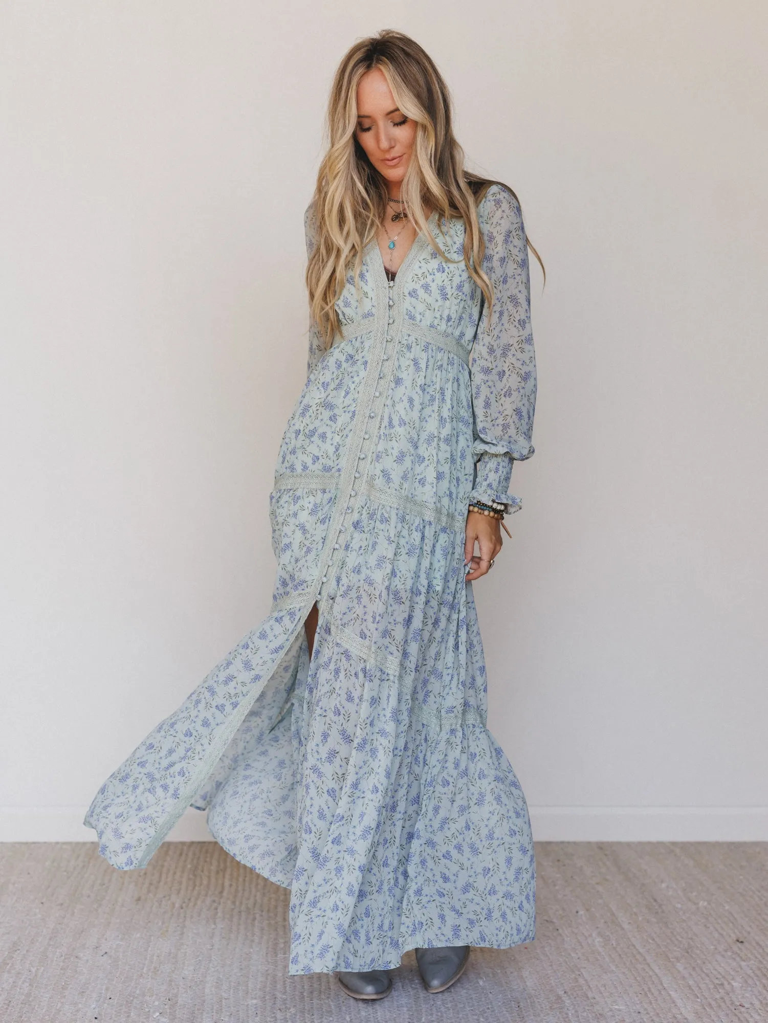 Enchantment Dress - Mint Julep sold by Three Bird Nest