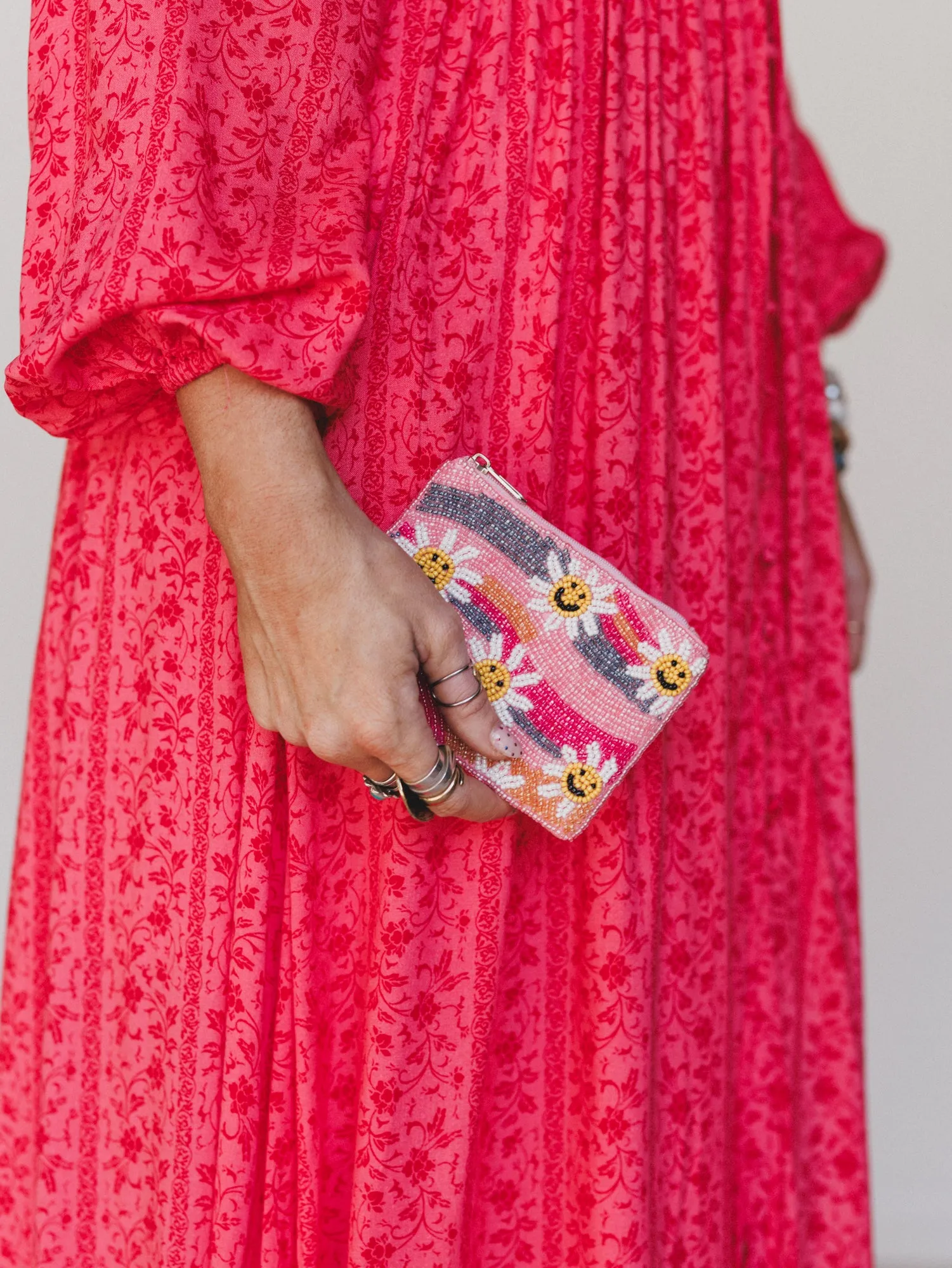 Groovy Daisies Coin Purse - Multi sold by Three Bird Nest