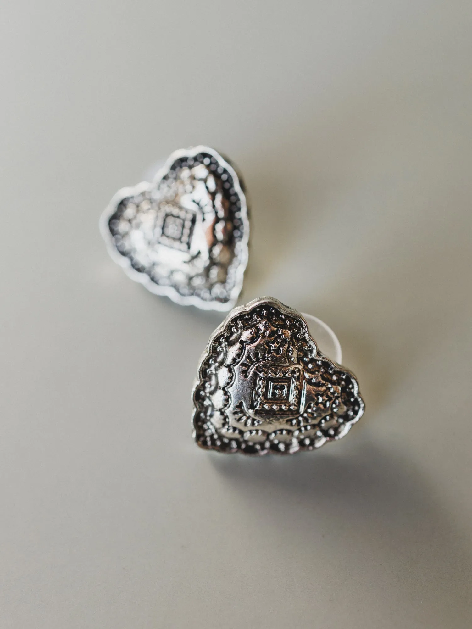 Ranch Life Stud Earrings - Silver sold by Three Bird Nest product image thumbnail 3