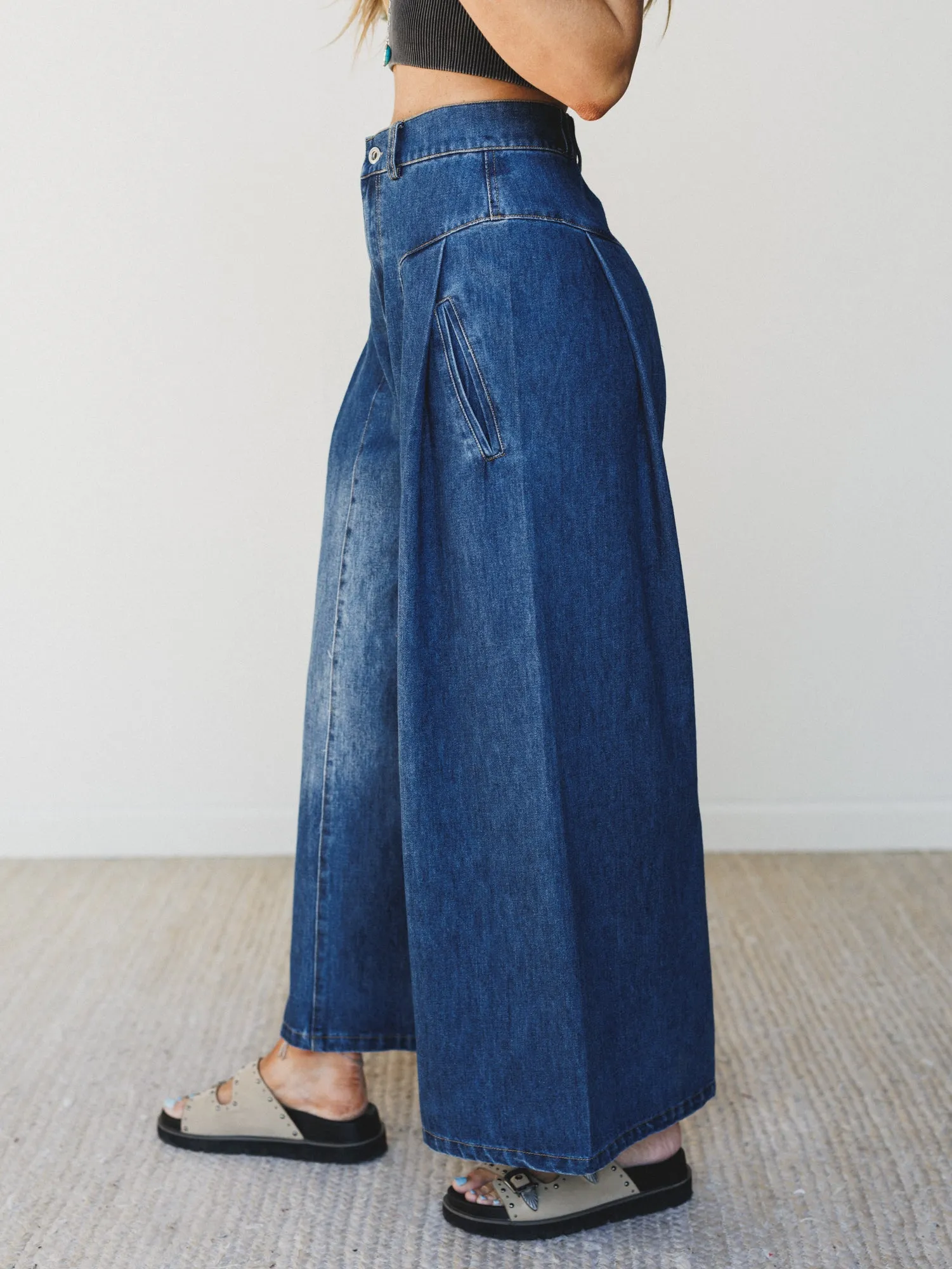Let Love In Jeans - Denim sold by Three Bird Nest product image thumbnail 2