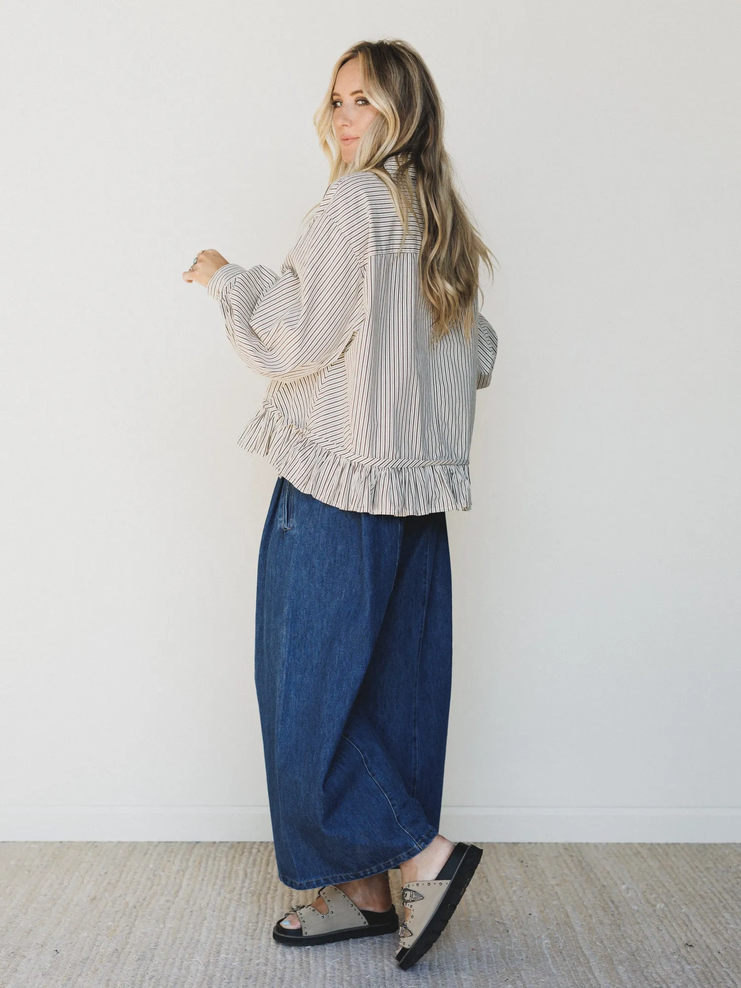 Let Love In Jeans - Denim sold by Three Bird Nest product image thumbnail 4