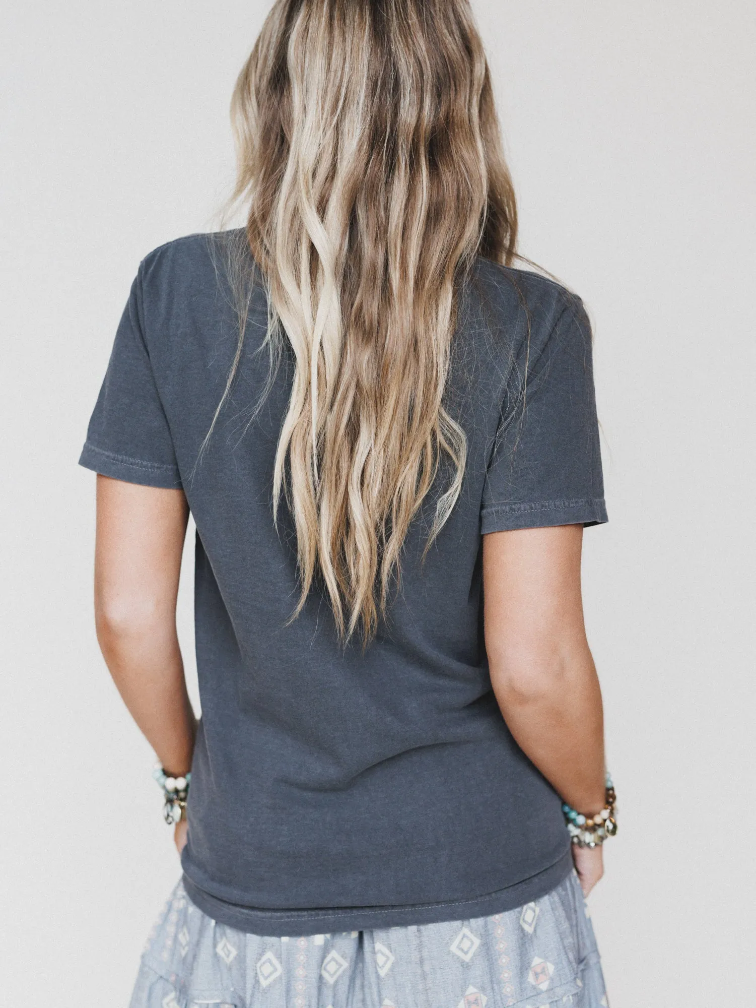 The Nest Lucky You Graphic Tee - Pepper sold by Three Bird Nest product image thumbnail 4