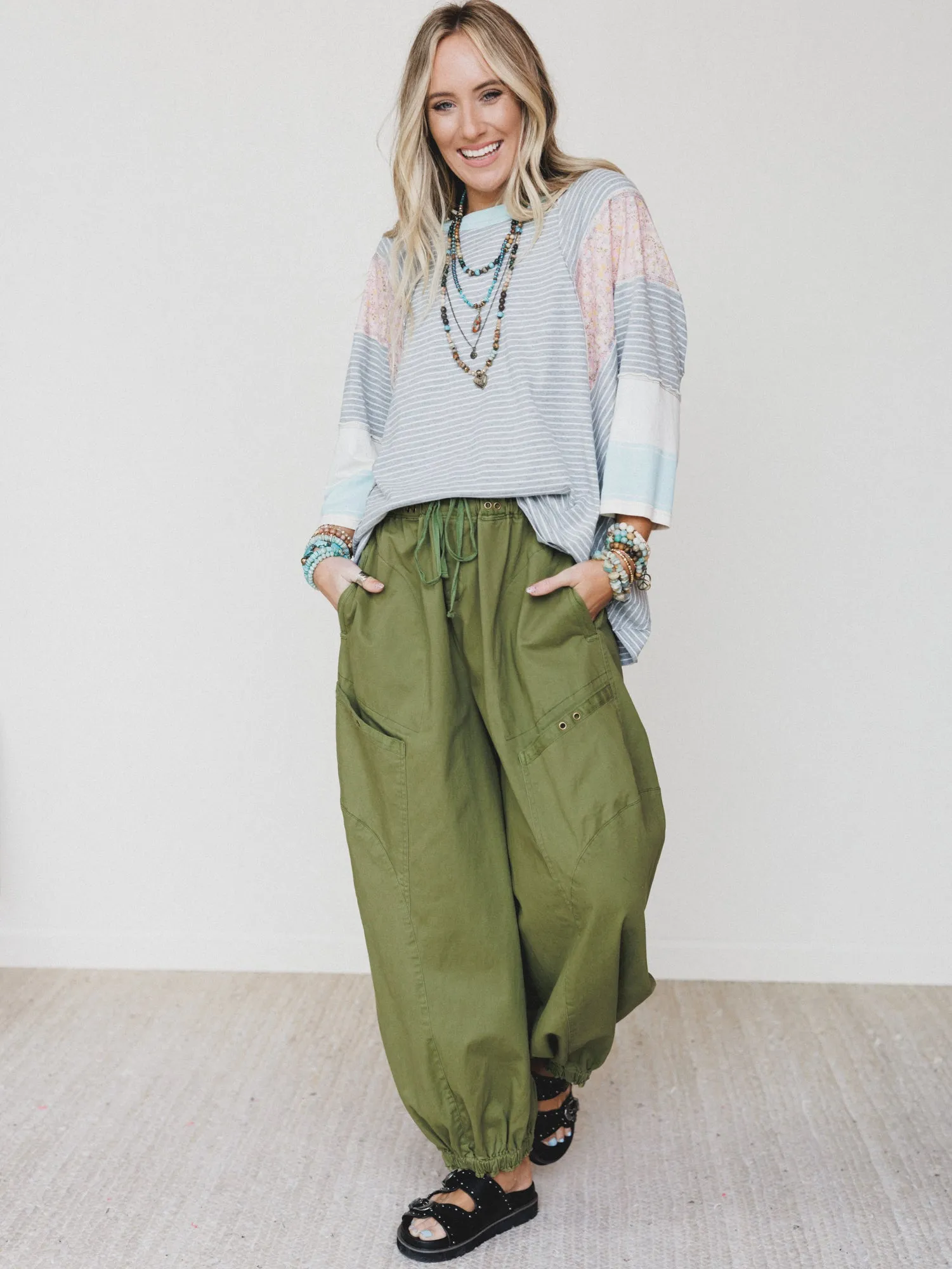 Better Than Ever Pants - Olive sold by Three Bird Nest product image thumbnail 4