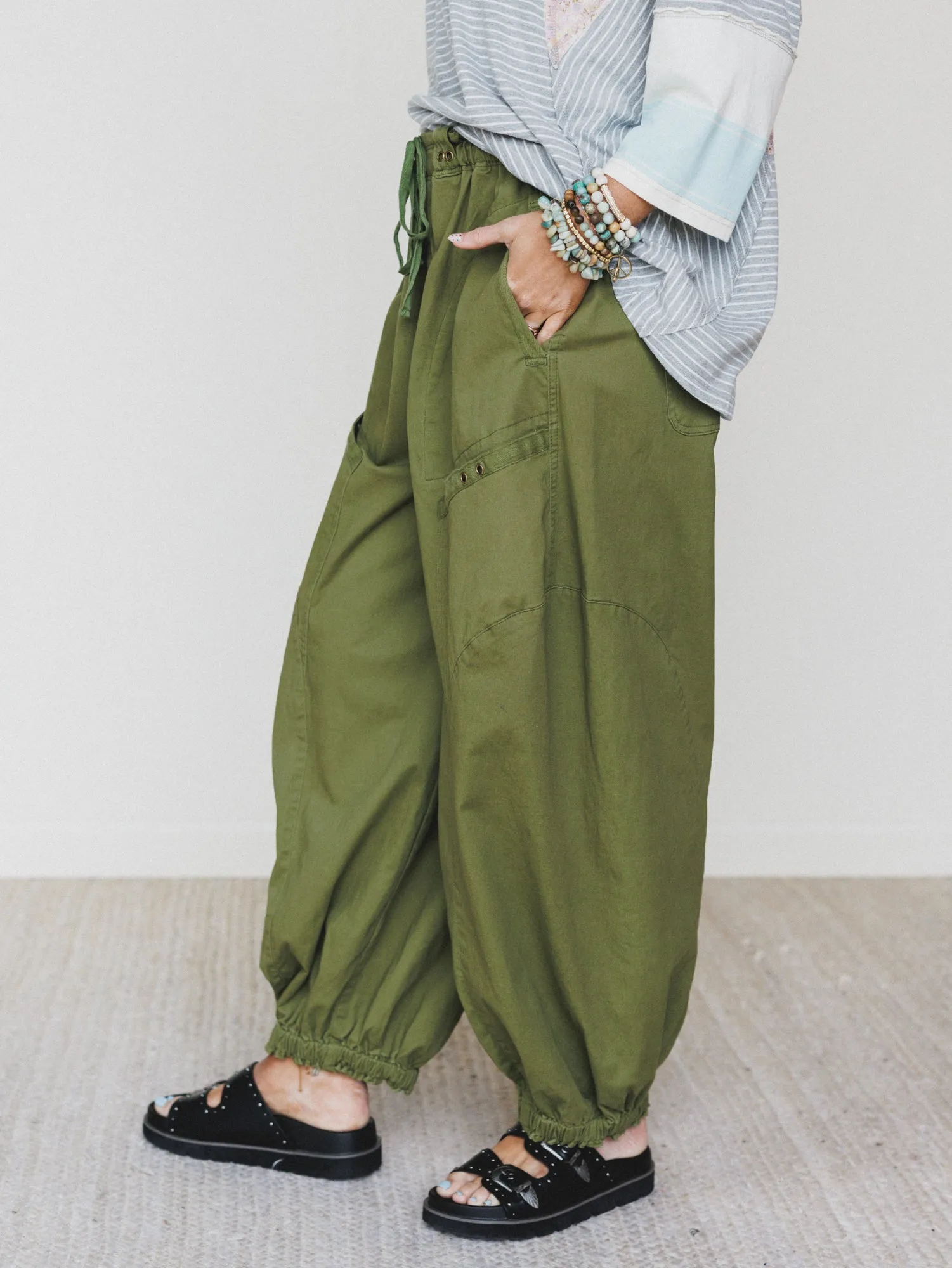 Better Than Ever Pants - Olive sold by Three Bird Nest product image thumbnail 2