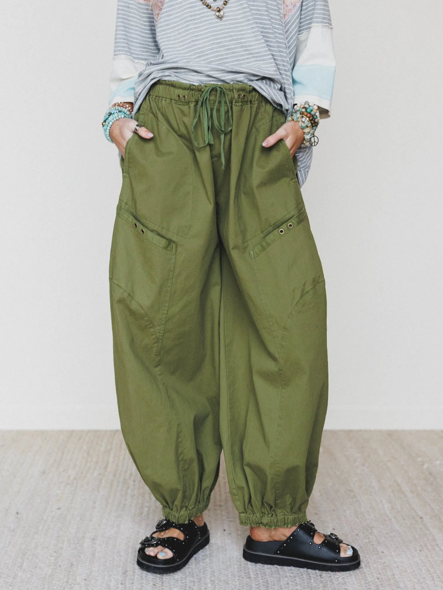 Better Than Ever Pants - Olive sold by Three Bird Nest