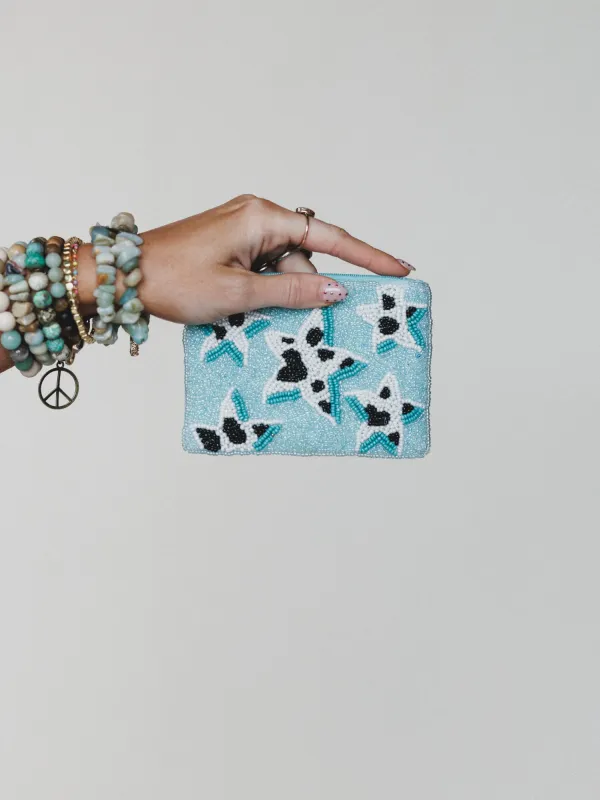 Cow Belles Coin Purse - Multi made by Fame Accessories