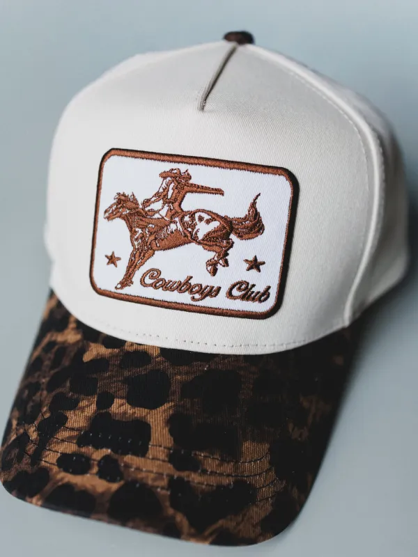 Cowboys Club Trucker Hat - Beige sold by Three Bird Nest