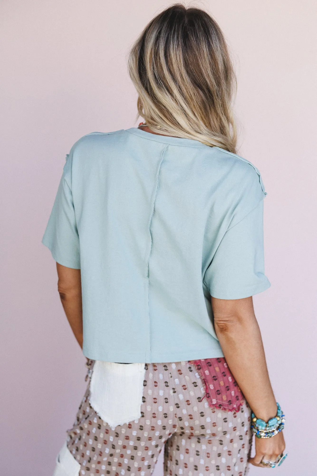 Moonlit Prowl Tee - Sage sold by Three Bird Nest product image thumbnail 4