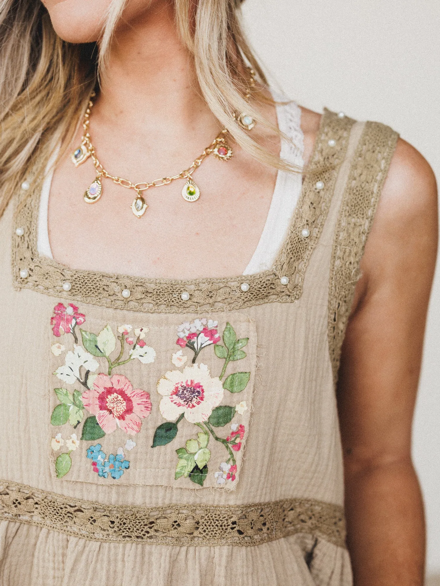 Tea Party Time 3 Piece Bundle - Tan sold by Three Bird Nest product image thumbnail 4