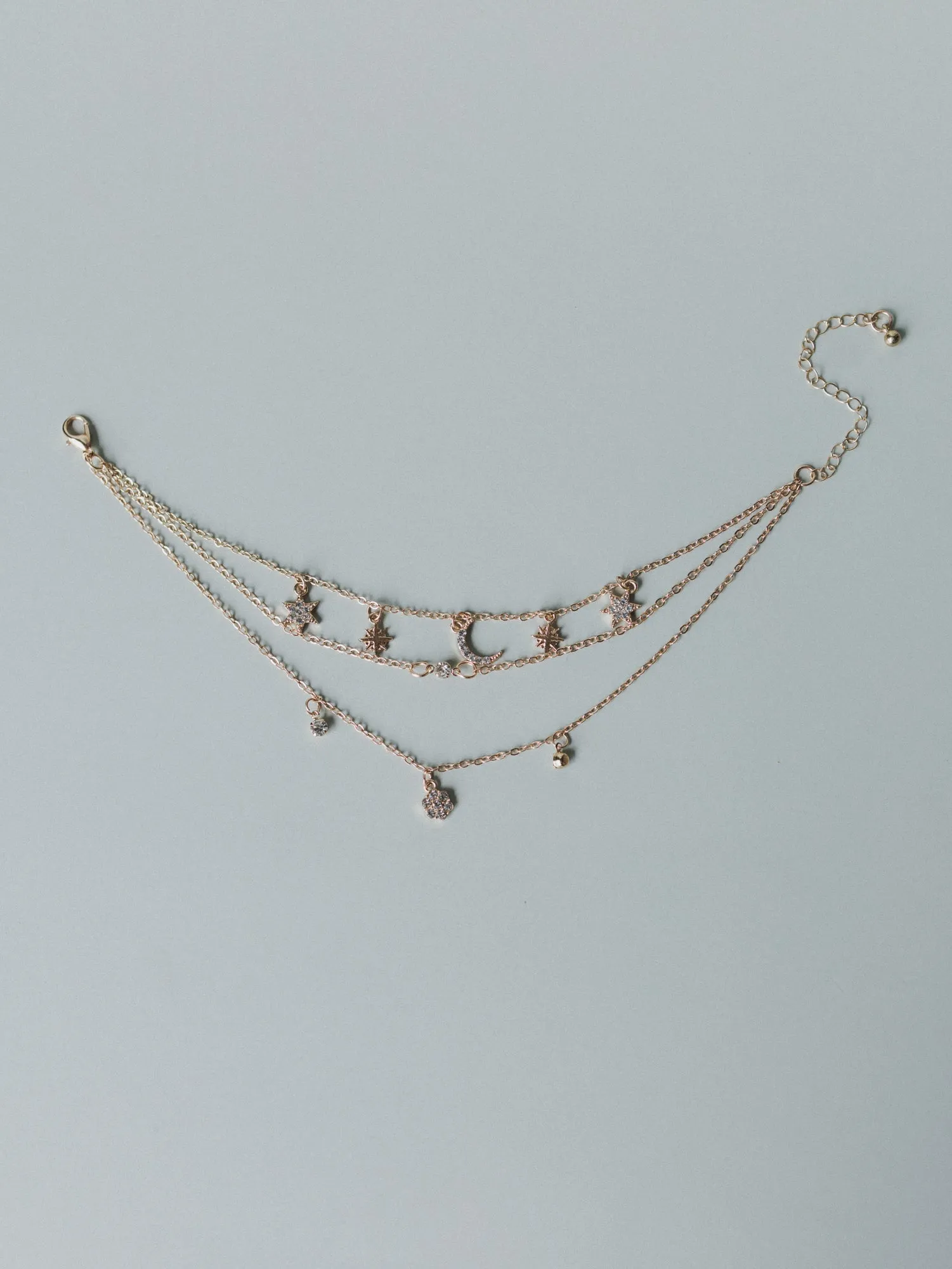 Moonlit Anklet - Gold sold by Three Bird Nest product image thumbnail 2