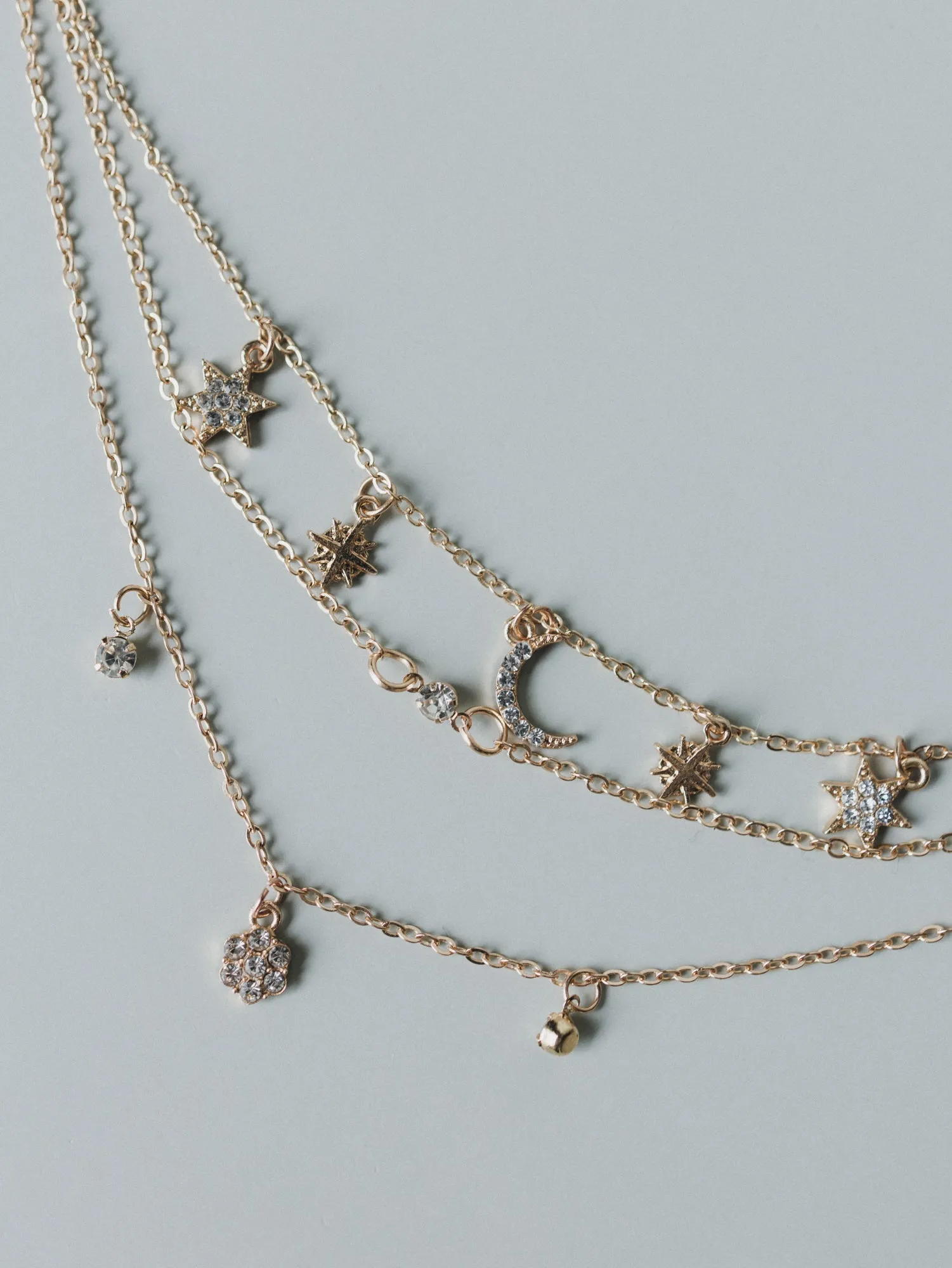 Moonlit Anklet - Gold sold by Three Bird Nest product image thumbnail 3