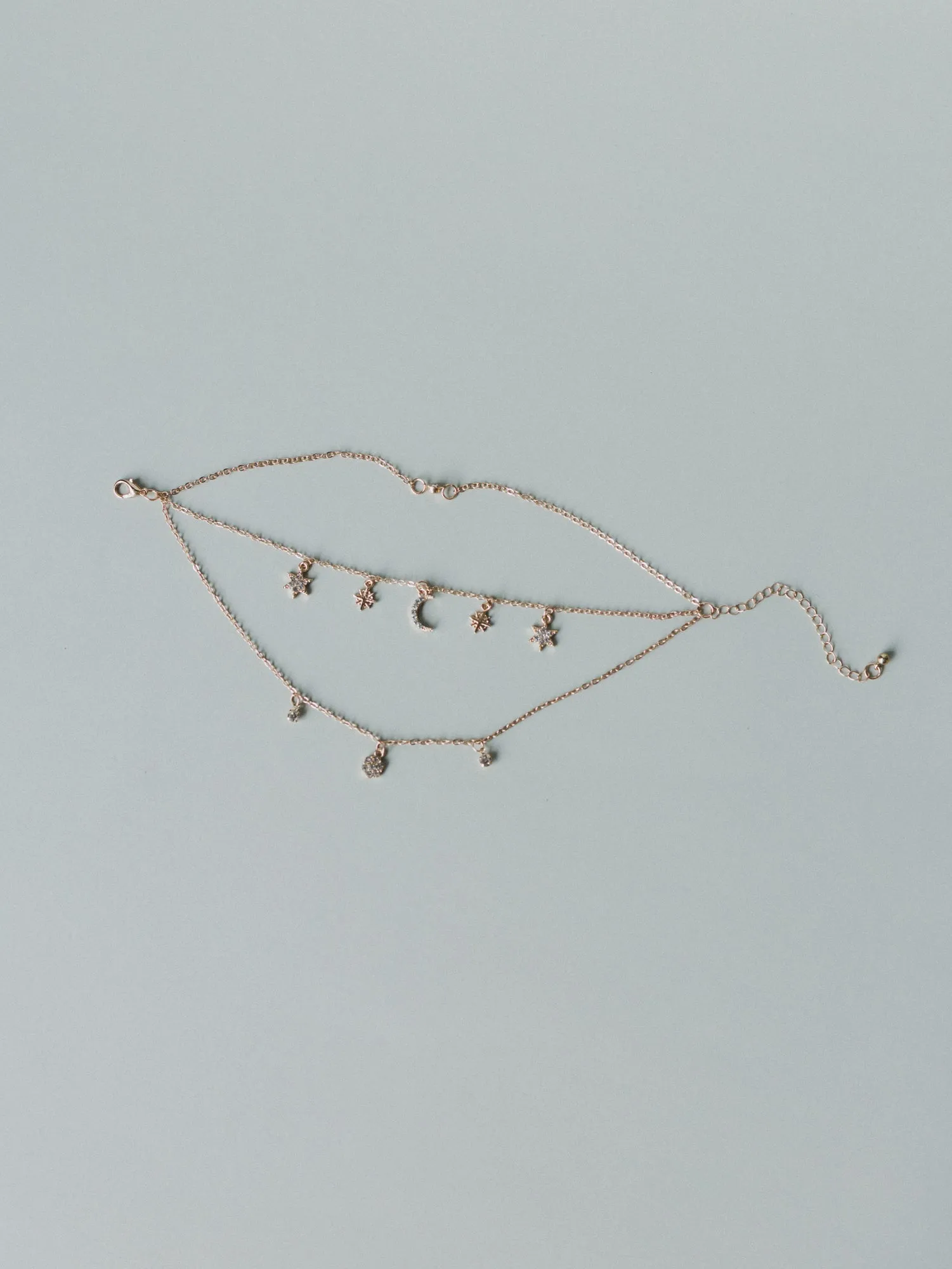 Moonlit Anklet - Gold sold by Three Bird Nest product image thumbnail 4