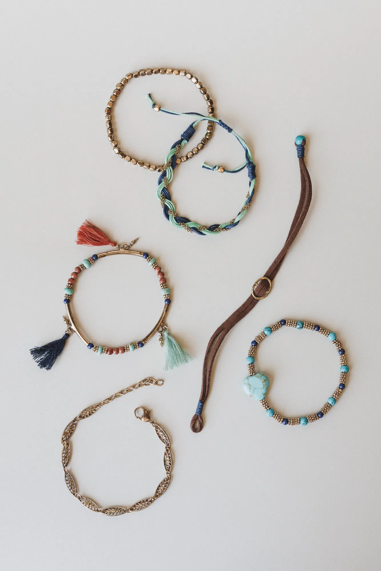 Canyon Sky Bracelet - Turquoise sold by Three Bird Nest