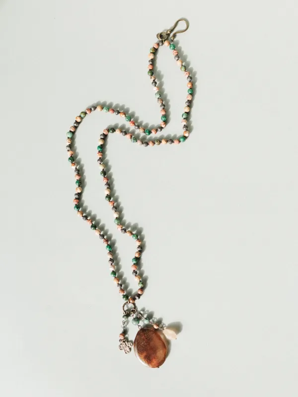 Gizelle Necklace - Autumn made by Three Bird Nest