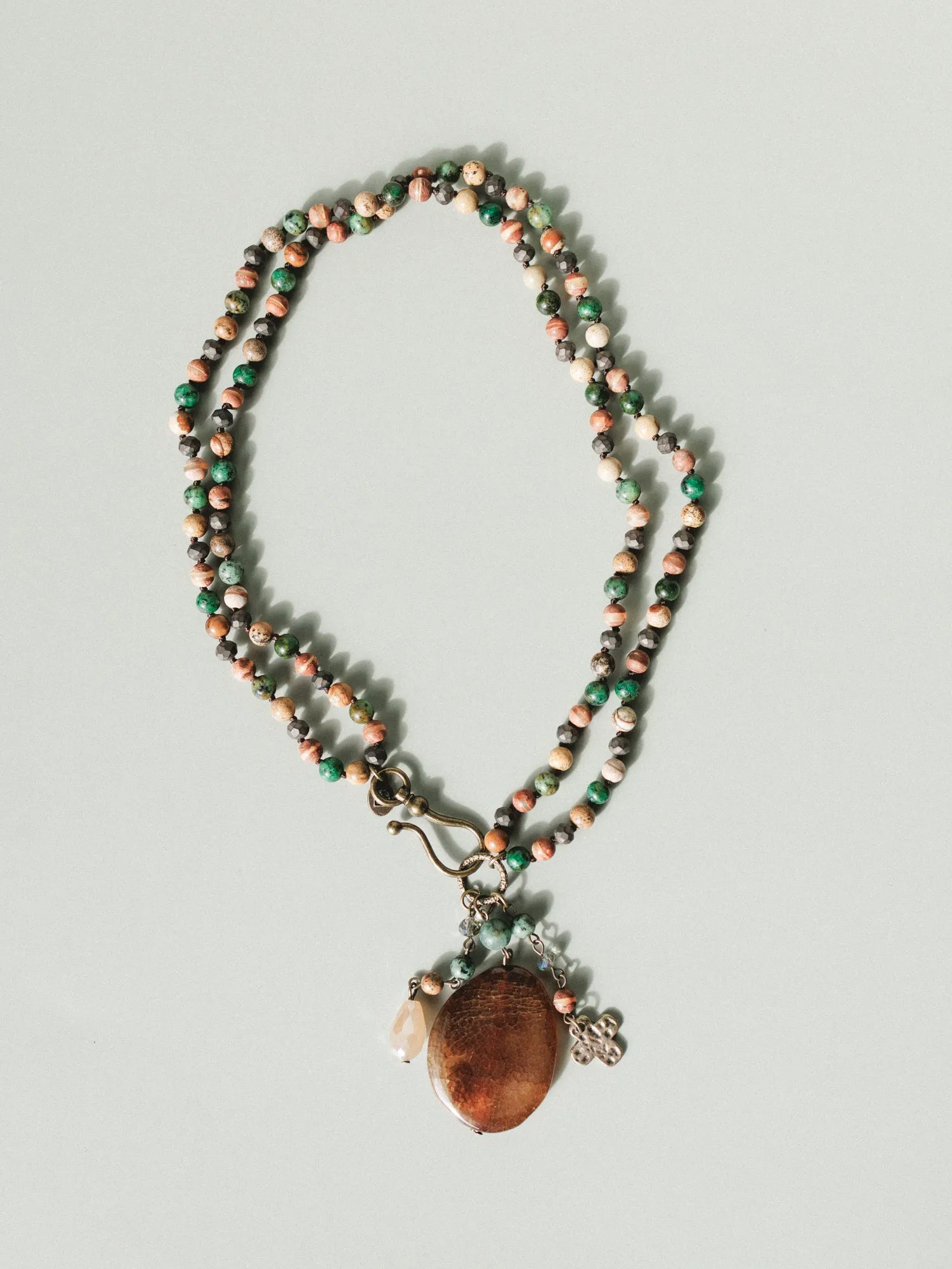 Gizelle Necklace - Autumn sold by Three Bird Nest product image thumbnail 2