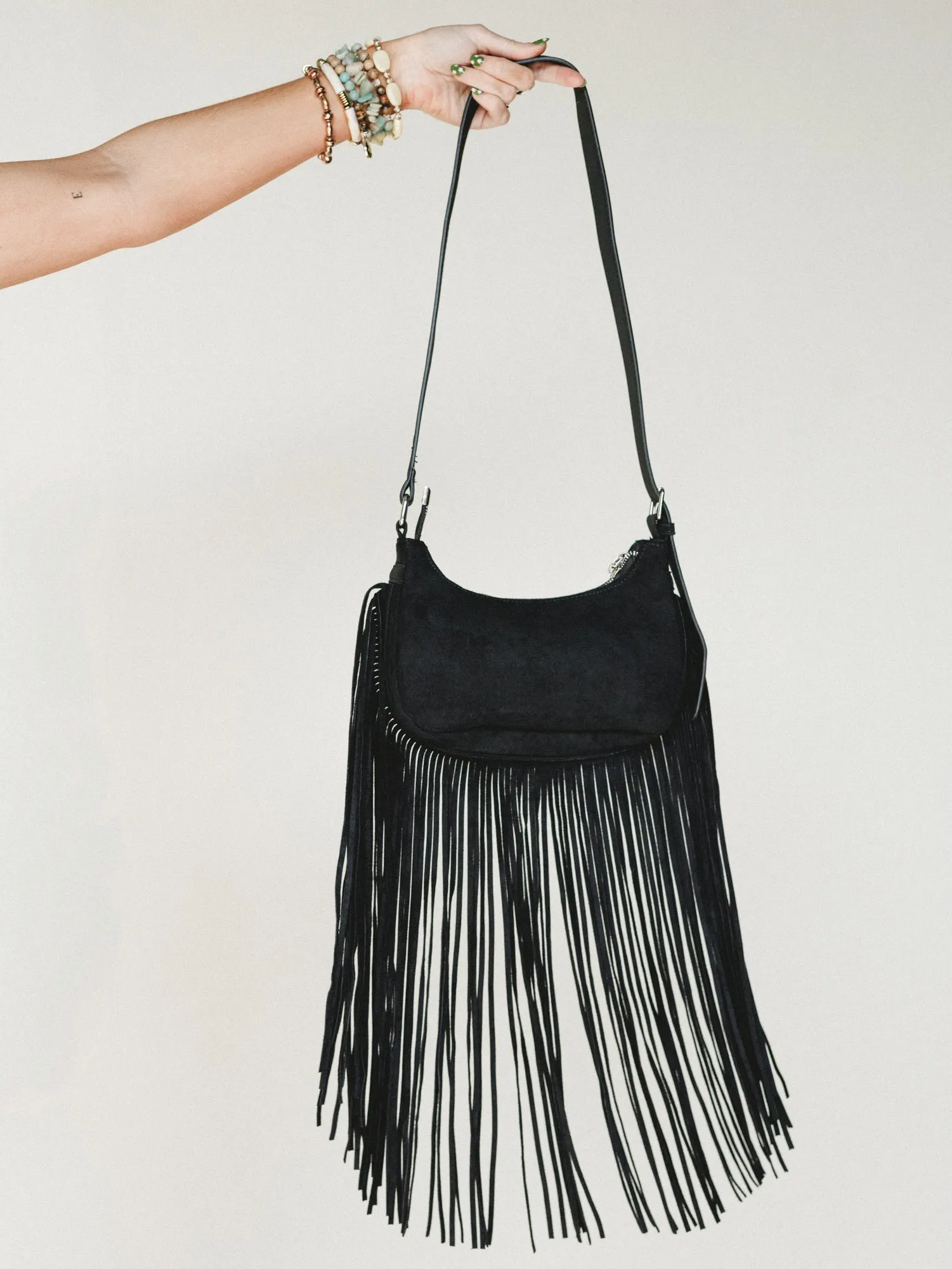 High West Fringe Bag - Black sold by Three Bird Nest product image thumbnail 2