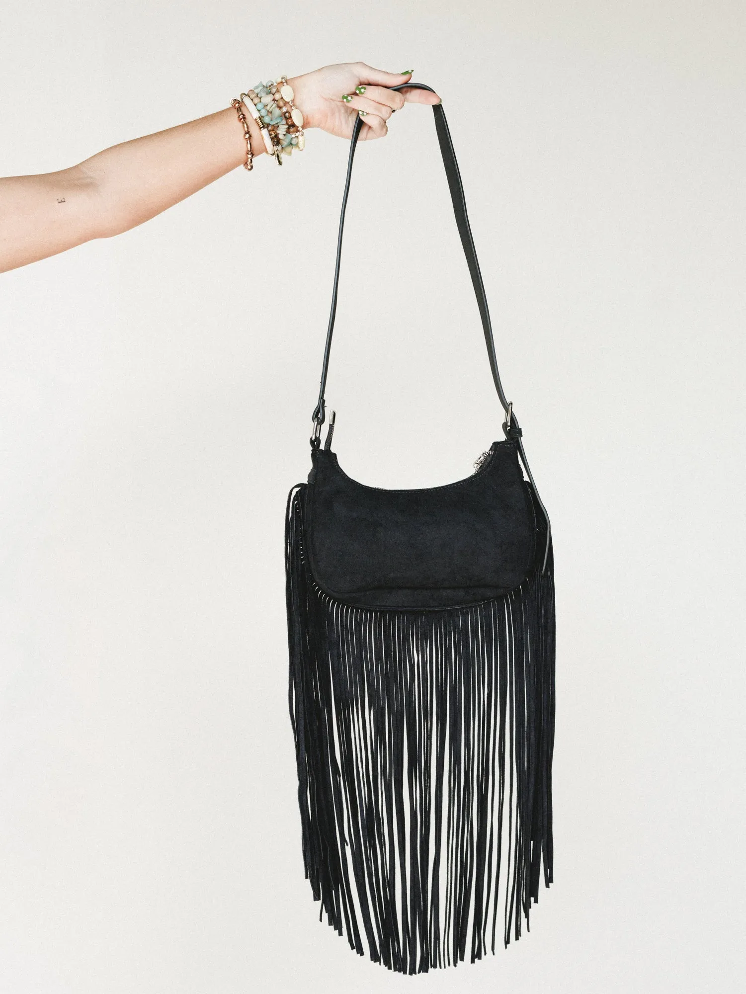 High West Fringe Bag - Black sold by Three Bird Nest product image thumbnail 4