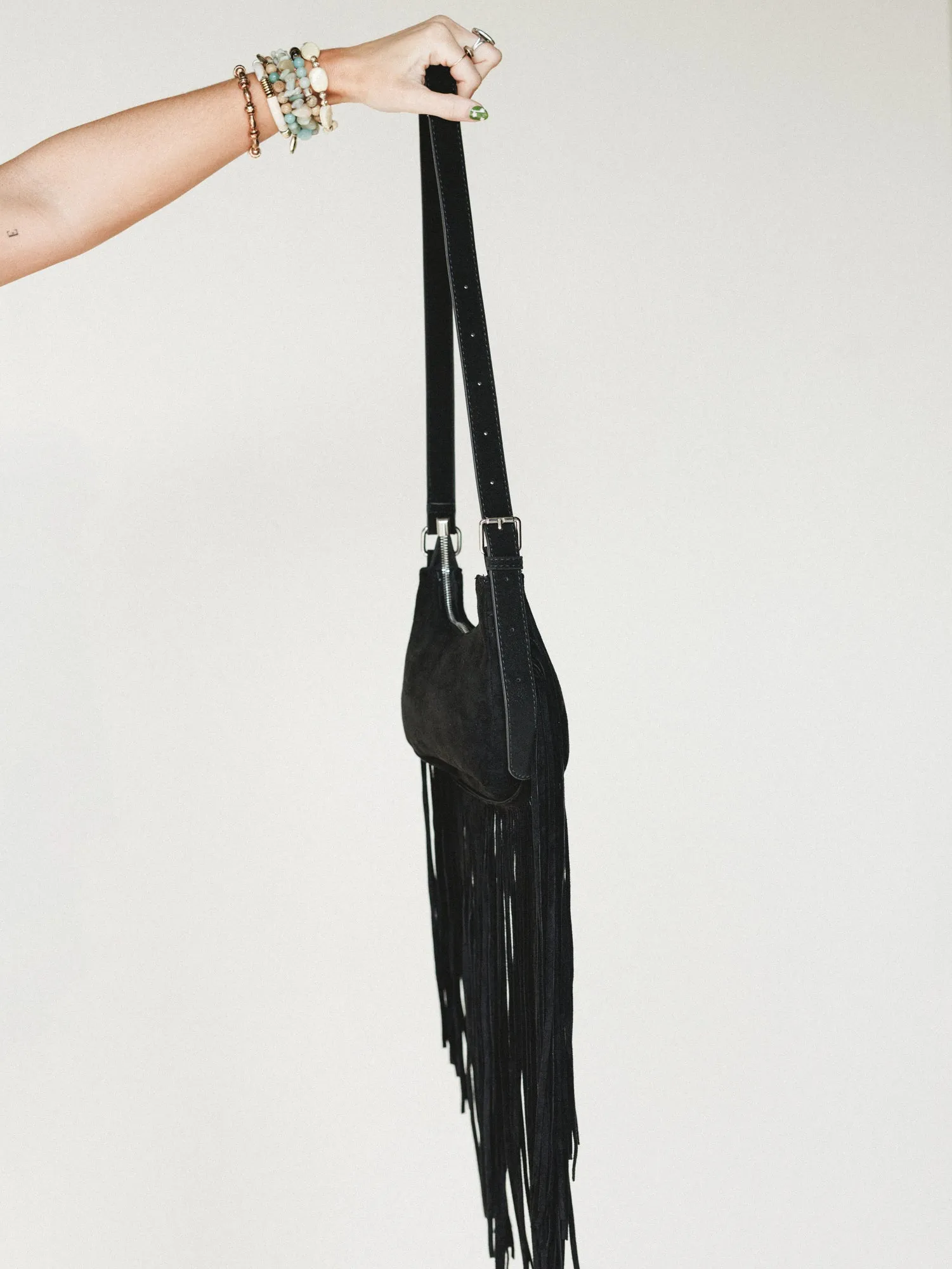 High West Fringe Bag - Black sold by Three Bird Nest product image thumbnail 3