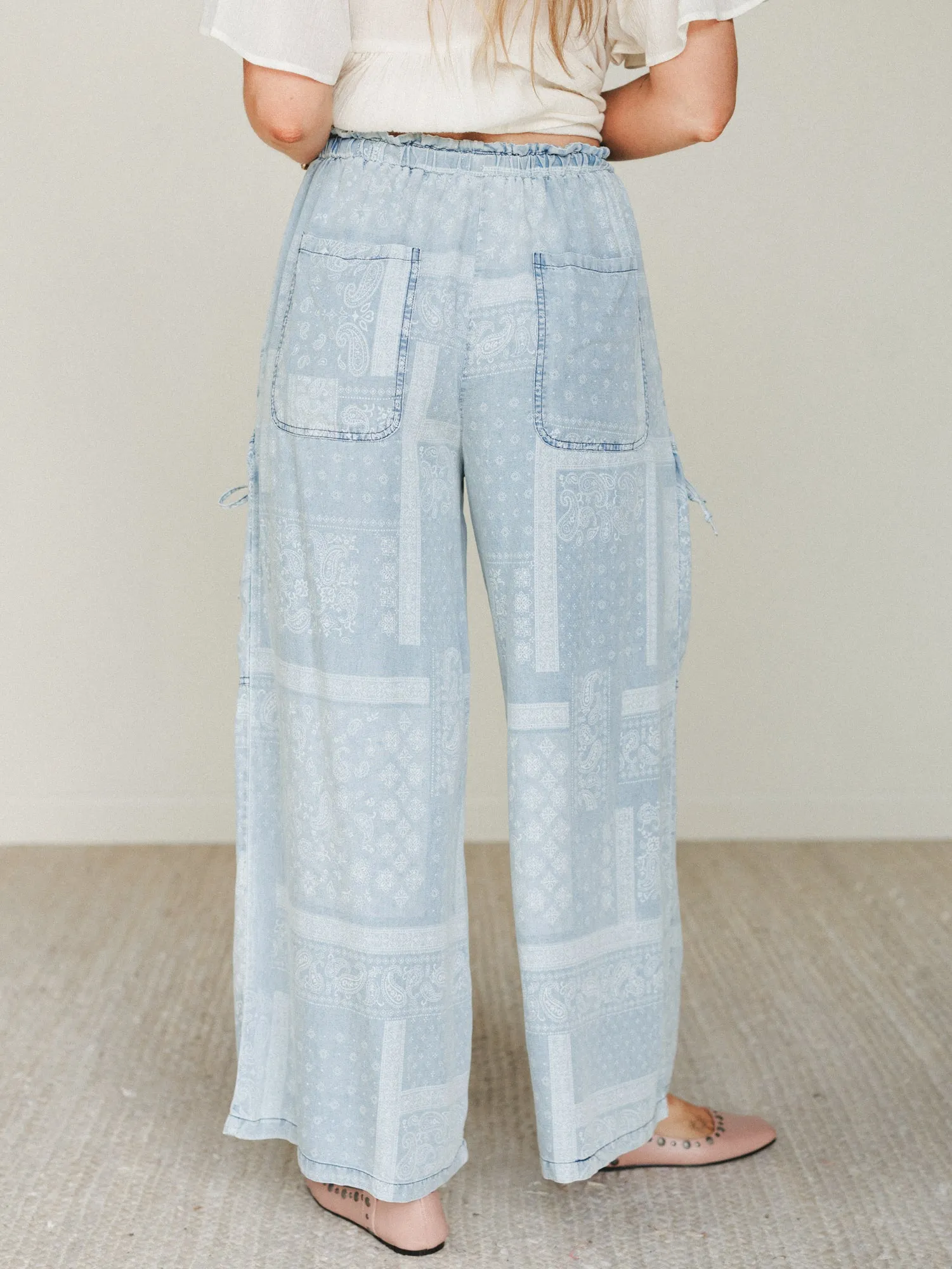 Time to Arrive Pants - Light Denim sold by Three Bird Nest product image thumbnail 4